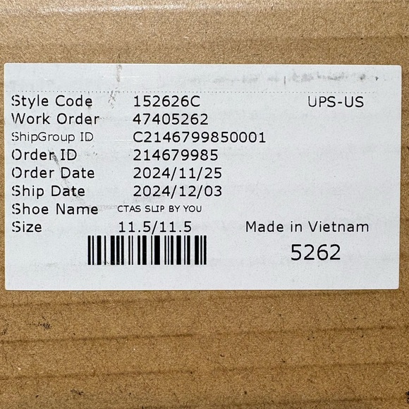 Custom Chuck Taylor All Star Slip By You
Dark Root - Picture 10 of 10